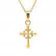 ≪Ark/アーク≫tiny four heart cross pendant/タイニーフォーハートクロスペンダント[ARKN-0085K18YG]