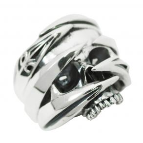 ≪M's Collection/エムズコレクション≫TENTACLESシリーズ X0289/スカルリング