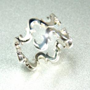 ≪クレセントルナ≫LUNAS RING ピンキーリング*　シルバー