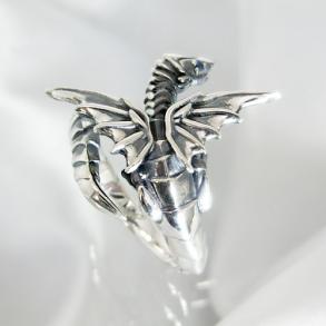 ≪FatimaDesign≫劇場版『遊☆戯☆王』青眼の亜白龍リング