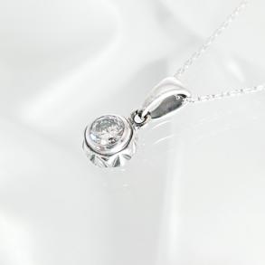 ≪FatimaDesign/ファティマデザイン≫デイスター・チャームペンダントWH (チェーン付)