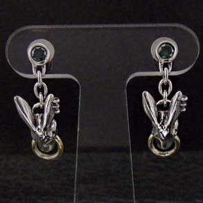 ≪THE BLACK SWAN　樹 × BLIND RABBIT コラボアクセサリー≫NEVELET　PierceB　(ネバレット　ピアスB)