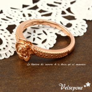 ≪Velsepone/ベルセポーネ≫Belle rose ベル　ローズ リング 指輪