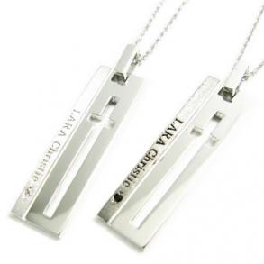 ≪LARA　Christie/ララクリスティー≫ ウィッシュクロス　ペアネックレス[PAIR Label ]/P3889-P