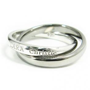 ≪LARA　Christie/ララクリスティー≫ 　ロンド  リング [ WHITE Label ]/R3871-W