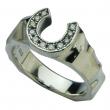 ≪DEAL LTD/ディールエルティーディー≫SILK HORSE SHOE RING