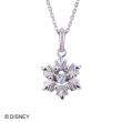 販売終了≪white clover/ホワイトクローバー≫【white clover/Disney Series】ディズニー/アナと雪の女王/FROZEN/雪の結晶/スノーフレークネックレス/シルバー&オルゴール付きジュエリーBOX DI300RD