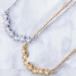 クレセントルナMETEORITO /メテオリト/ネックレス