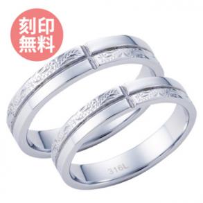 ≪white clover/ホワイトクローバー≫サージカルステンレス ハワイアンジュエリー ハワイアン ペアリング シルバー&シルバー R015ST&R015ST