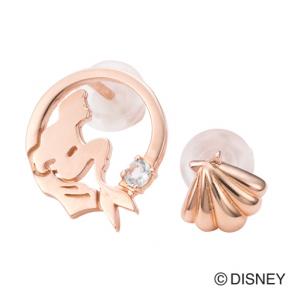 ≪white clover/ホワイトクローバー≫【white clover/Disney Series】ディズニー/リトルマーメイド/アリエル/ピアス2個set&オリジナルBOX/ピンク DI202PG