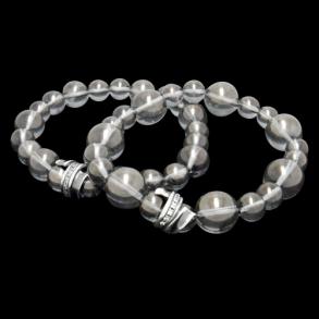 ≪SUGIZO　×　FatimaDesignコラボアクセサリー≫直営店限定モデル　SGZシルバーオーラストーンブレスレット